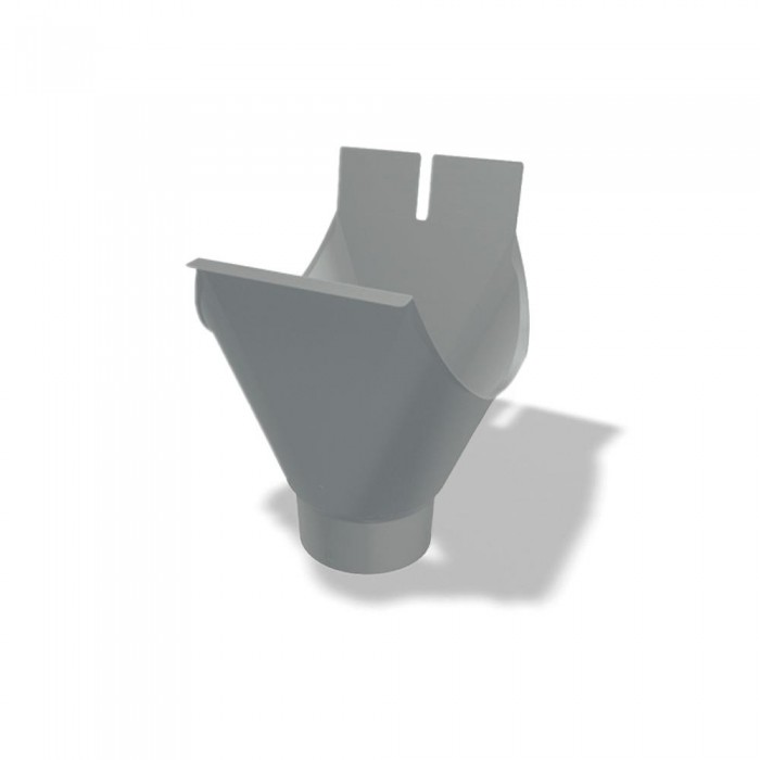 PREFA Einhangstutzen oval RG400 / DN120 Hellgrau