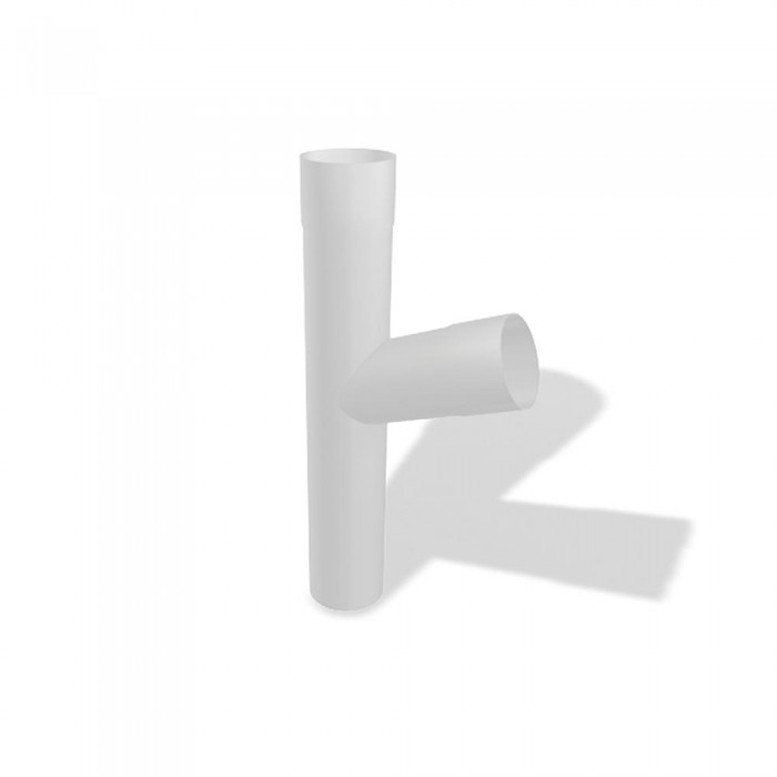 PREFA Fallrohrabzweig DN120 seitlich DN120 Blank