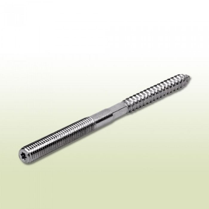 verzinkte Stockschraube M10x300mm f. Schraubrohrschelle