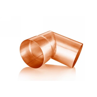Kupfer Rohrwinkelbogen rund DN60 / 87° Grad