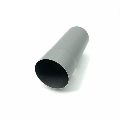5er Pack Rheinzink Fallrohr DN100 Länge: 0,5 Meter prePATINA blaugrau