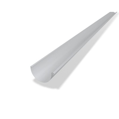 PREFA Dachrinne halbrund RG280 Länge 3 Meter Silbermetallic