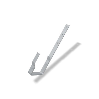 PREFA Rinnenhalter kastenform RG333 Silbermetallic