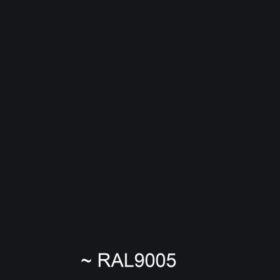 PREFA Rinnenendboden halbrund RG280 Universal Schwarz P.10