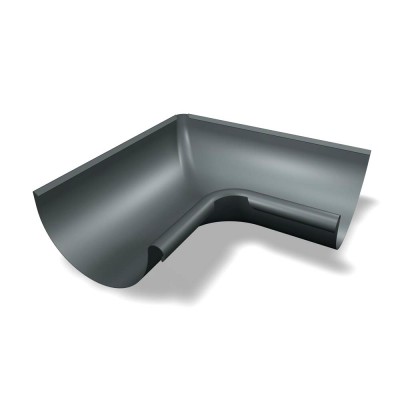 PREFA Innen-Rinnenwinkel halbrund RG280 Dunkelgrau P.10