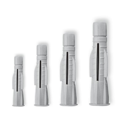 Universaldübel mit Bund zur Befestigung - 10 x 61 mm