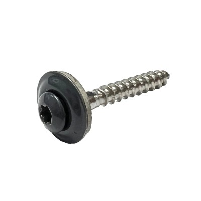 Spenglerschraube aus Edelstahl Anthrazit 4,5 mm / 25 mm